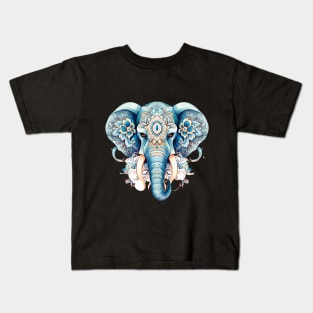 mandala elephant Kids T-Shirt